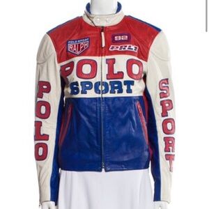 Ralph Lauren Polo Leather Jacket NWT men’s size XS